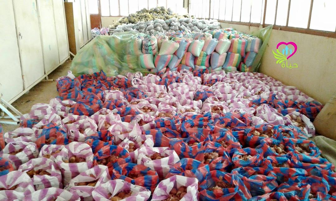 صورة من فعالية حقيبة رمضان 9